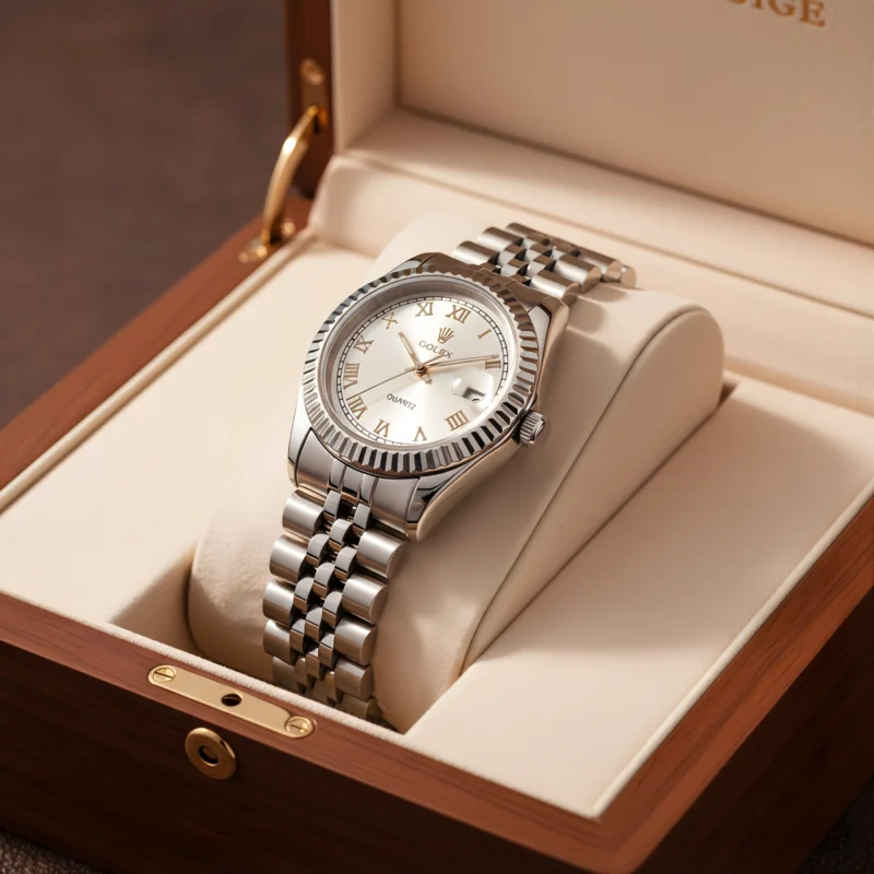 Classic Silver Watch